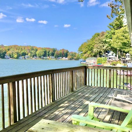 Lake Front Home Near Peek'N Peak Findley Lake Bagian luar foto