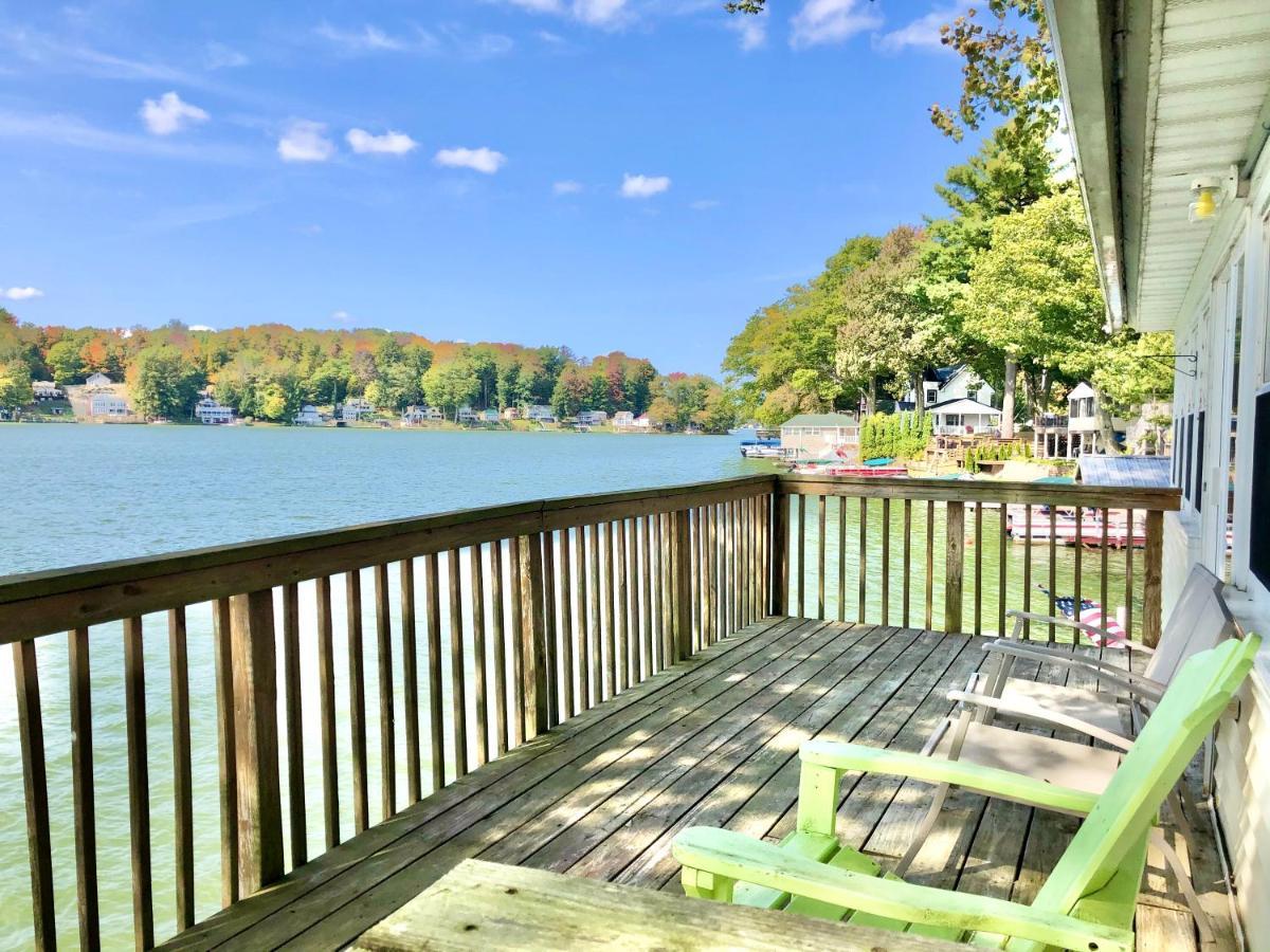 Lake Front Home Near Peek'N Peak Findley Lake Bagian luar foto