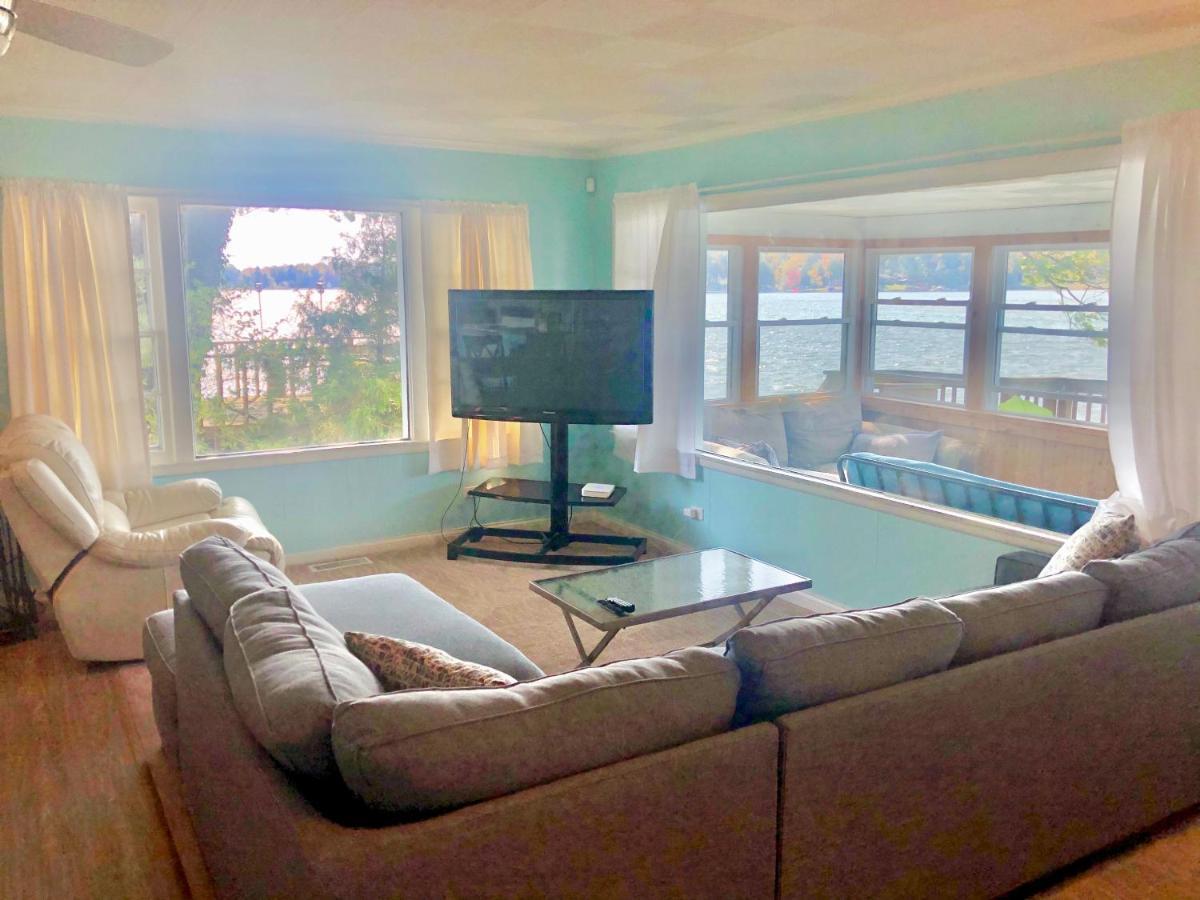 Lake Front Home Near Peek'N Peak Findley Lake Bagian luar foto